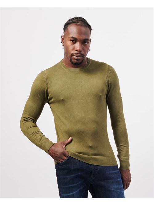 Yes Zee Men's Crew Neck Sweater in Viscose Blend YES ZEE | M835-MR000905